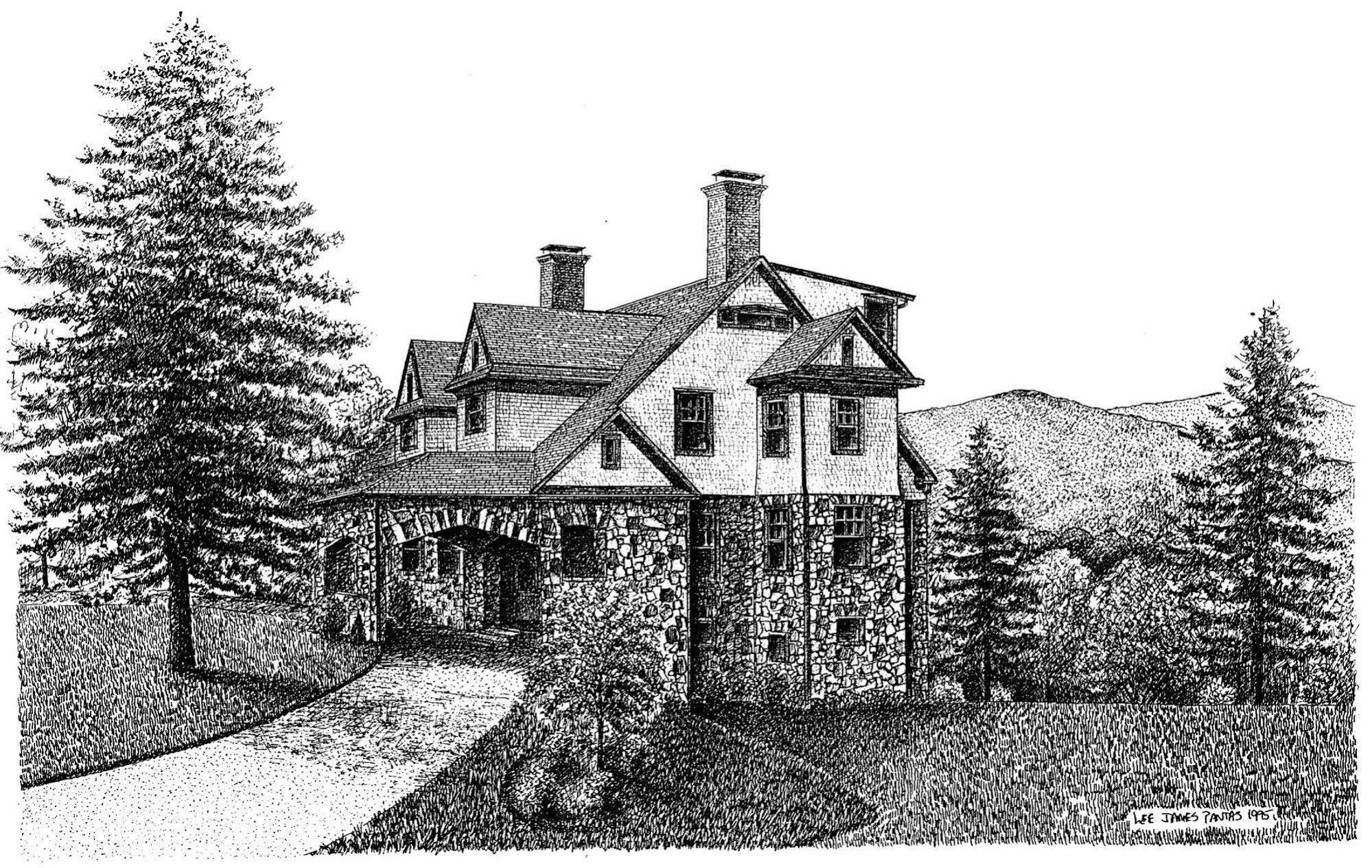 North Lodge On Oakland Bed And Breakfast Asheville Exteriér fotografie